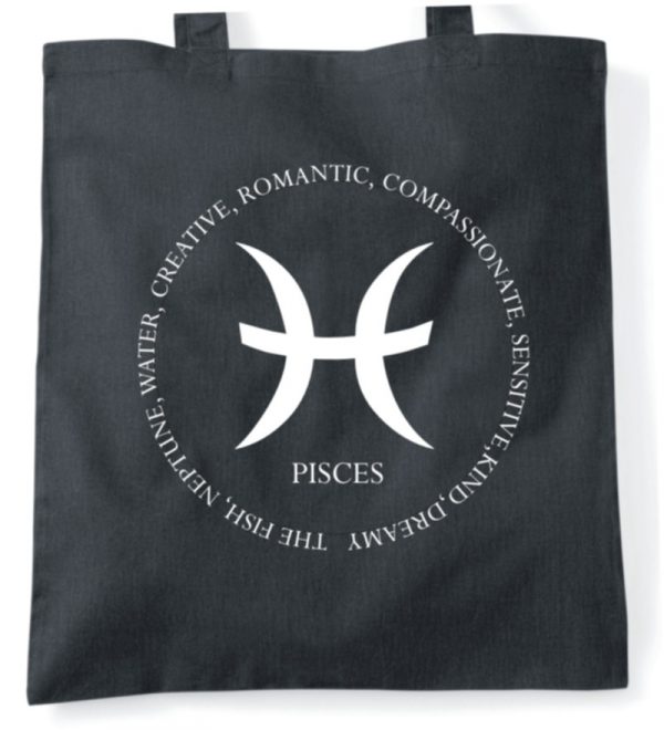 Pisces tote bag