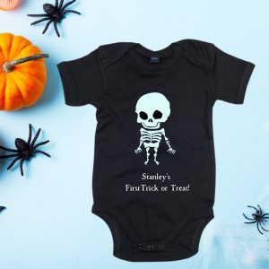 halloween onesie skeleton